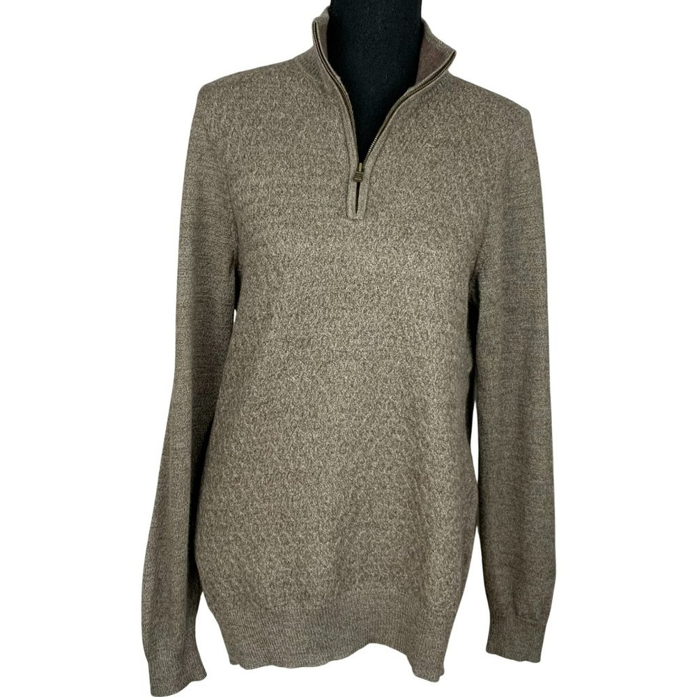 MERINO WOOL Academia Knit Sweater by Joseph Abboud